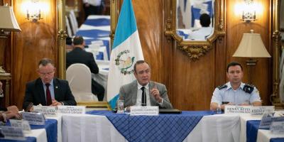 Presidente Alejandro Giammattei 