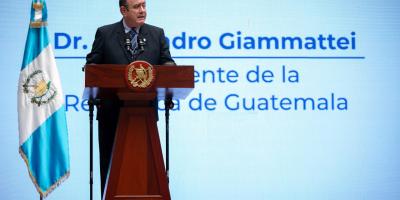 Presidente Alejandro Giammattei 