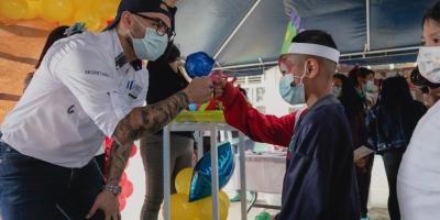 El secretario Pancho Molina conversó con jóvenes