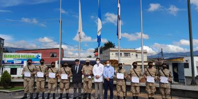 Reconocen labor que realiza Reservas Militares de Quetzaltenango