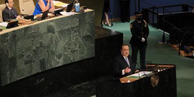 Presidente Alejandro Giammattei 