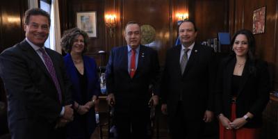 Presidente Alejandro Giammattei 
