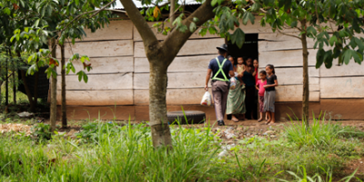 Brigadas de PROVIAL en Panzós, Alta Verapaz