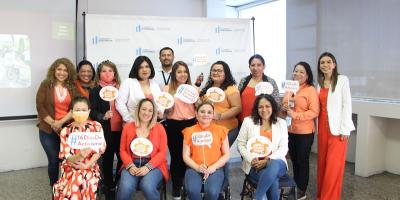Personal de Onsec se sumó a las actividades de eliminación de violencia contra la mujer