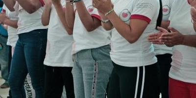 Las y los jóvenes tuvieron un encuentro espiritual