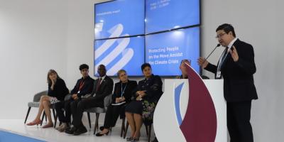 Ministro Gerson Barrios llama a  prevenir los riesgos climáticos