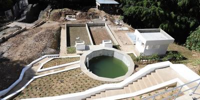 Ministro Gerson Barrios verifica el cumplimiento de Santa Catarina Pinula en el tratamiento de las aguas residuales