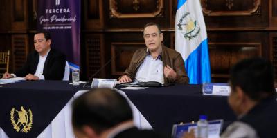 Presidente Alejandro Giammattei 