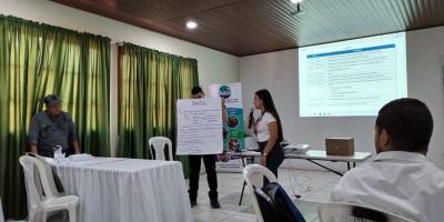 MARN capacita sobre conservación del suelo a técnicos de la Mesa Agroclimática de El Progreso