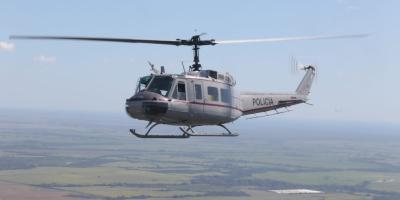 PNC realiza patrullajes aéreos para reforzar la seguridad ciudadana