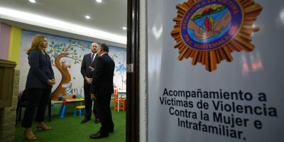 Autoridades habilitaron la Oficina de Atención a la Víctima en la Comisaría 14 de la Policía Nacional Civil 