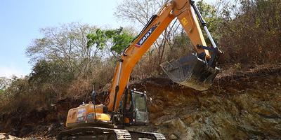Trabajos en área norte del departamento de Guatemala. 