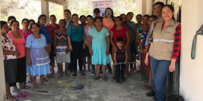 Artesanas de Chiquimula y Zacapa son atendidas por los programas Sello Blanco