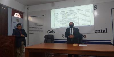 Delegada de San Marcos participó en reunión ordinaria de la Unidad Técnica Departamental