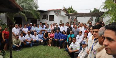 MARN conforma la mesa técnica de la parte baja del río Achiguate