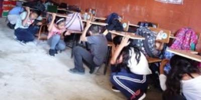 Centros educativos participan en simulacro de terremoto 