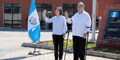 Visita del presidente Alejandro Giammattei y la presidenta de Taiwán