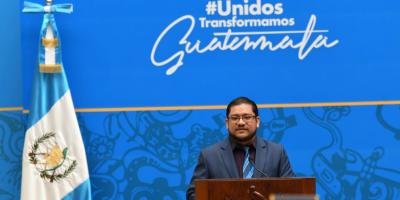 Luis Castro, Viceministro del agua del Ministerio de Ambiente y Recursos Naturales (MARN)