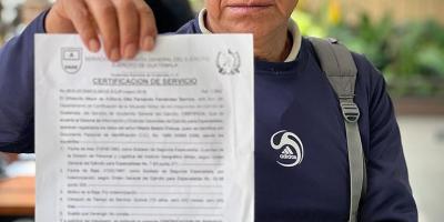 Veterano inscrito Ley Temporal de Desarrollo Integral