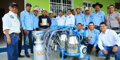 Fortalecen producción de leche en Quesada, Departamento de Jutiapa.