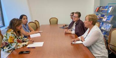 Reunión con la Comisión Interamericana de Mujeres para el Acompañamiento de la Creación del Protocolo Consular para Mujeres Migrantes Víctimas de Violencia