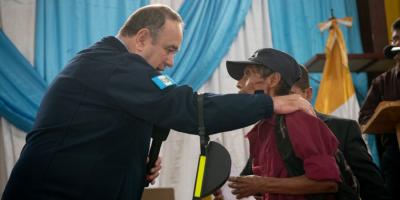 Presidente Alejandro Giammattei 