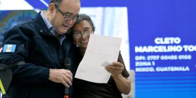 Presidente Alejandro Giammattei 