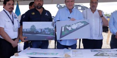 Construcción del nuevo hospital en San Benito Petén