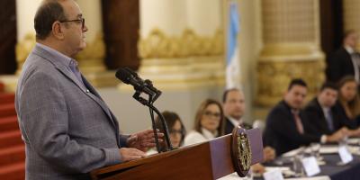 Presidente participa en la presentación de la campaña