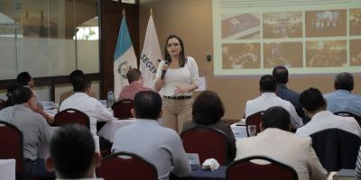 Secretaria General de Planificación, Luz Keila Vilchez, participa en taller de delegados departamentales.