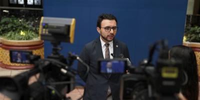 Kevin López, Secretario de Comunicación de la Presidencia