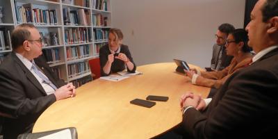 Reunión del mandatario sobre migración 