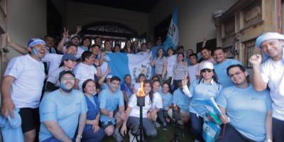 Equipo de SEGEPLAN efectuó diversas actividades en el marco de la independencia de Guatemala.