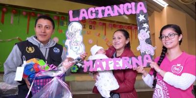 Promueven lactancia materna en San Carlos Sija, Quetzaltenango