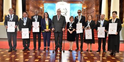 Presidente Alejandro Giammattei 