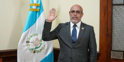 Ministro de Gobernación Byron Bor Illescas