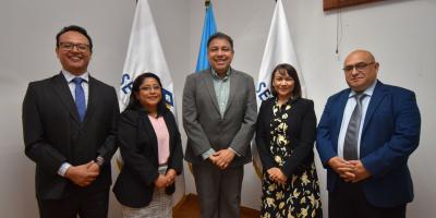 Fotografía oficial de nuevas autoridades de SEGEPLAN.