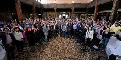 Primera reunión de trabajo entre autoridades de SEGEPLAN para el período 2024-2028 y personal de la sede central y delegaciones.