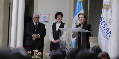 Asumen nuevas autoridades de la SESAN