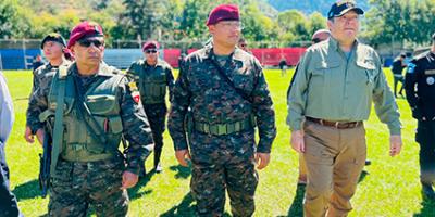 Operaciones interinstitucionales conjuntas y combinadas sobre Límite Político Internacional entre Guatemala y México.