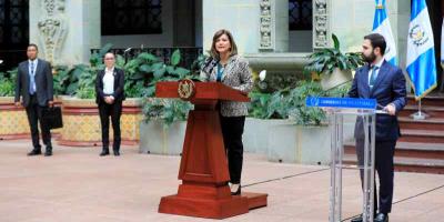 Conferencia de Prensa Presidenta en Funciones Karin Herrera y comisionado contra la Corrupción