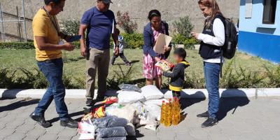 Inicia entrega de 2 mil 256 raciones alimentarias en Chimaltenango