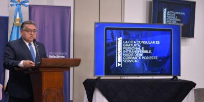 Vicecanciller Eduardo Antonio Escobedo