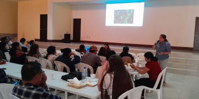 Extensionistas capacitados en programa de Hogar Rural y la Comunicación para el Desarrollo