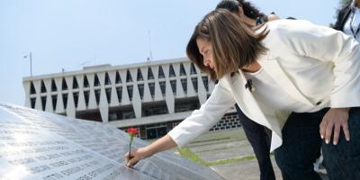 Vicepresidenta Karin Herrera
