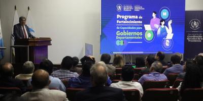 Ejecutivo fortalecerá capacidades de gestión en los Gobiernos Departamentales