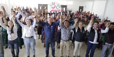 Arranca implementación de Mano a Mano en San Gaspar Ixchil