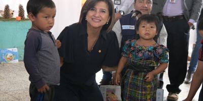  La vicemandataria reconoció que se deben fortalecer las acciones para atender a la niñez guatemalteca con pertinencia cultural.