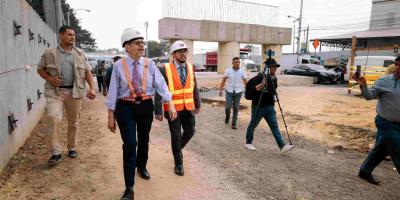 Hemos reiniciado la construcción del paso a desnivel en la Avenida Petapa y 53 calle de la zona 12, gracias al liderazgo del Dr. Félix Alvarado, ministro de Comunicaciones, Infraestructura y Vivienda.
