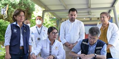 El acto se llevó a cabo en el Hospital Nacional de Jalapa.